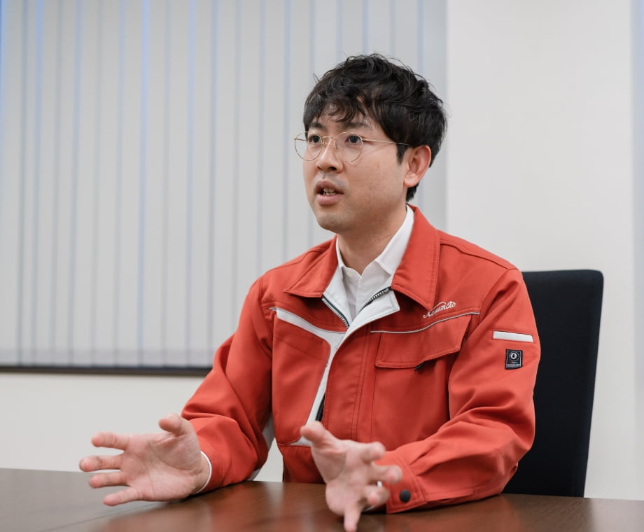 製品開発のすべてを手がける喜び。